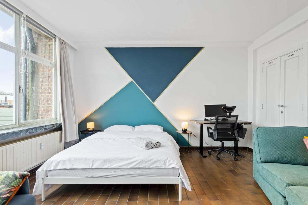 Cozy Antwerp - Cityview Studio Free Parking Exterior foto