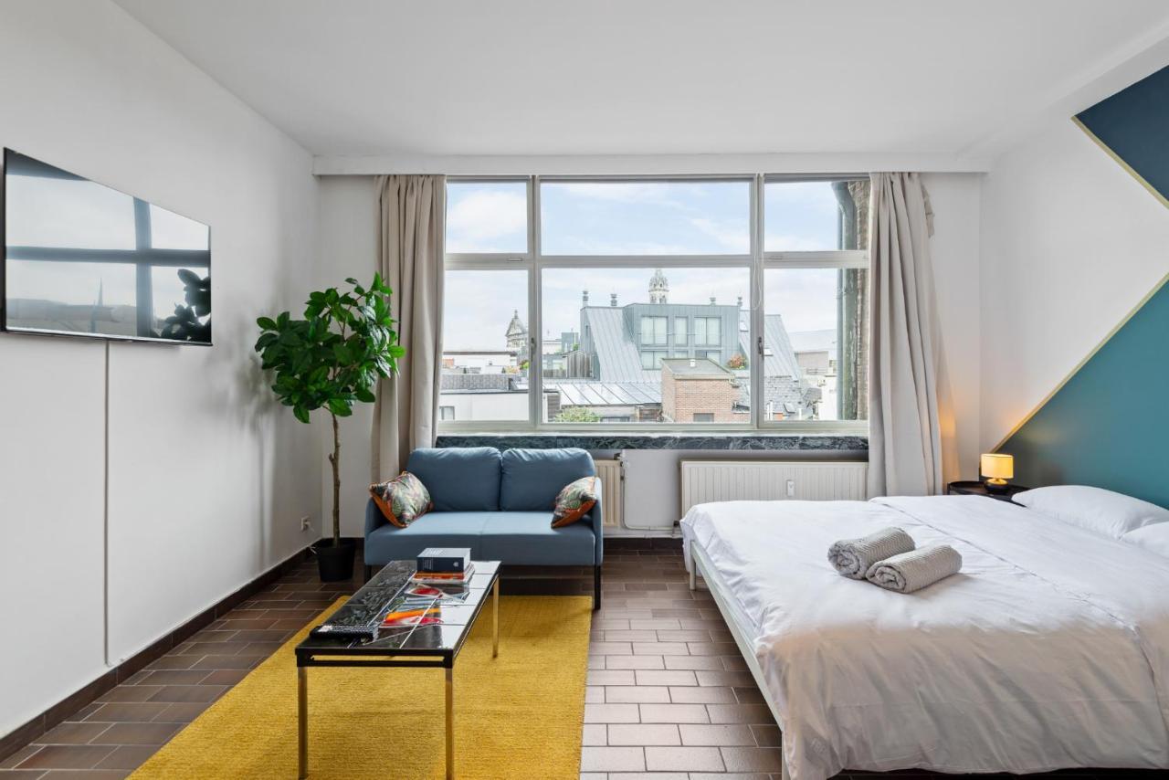Cozy Antwerp - Cityview Studio Free Parking Exterior foto